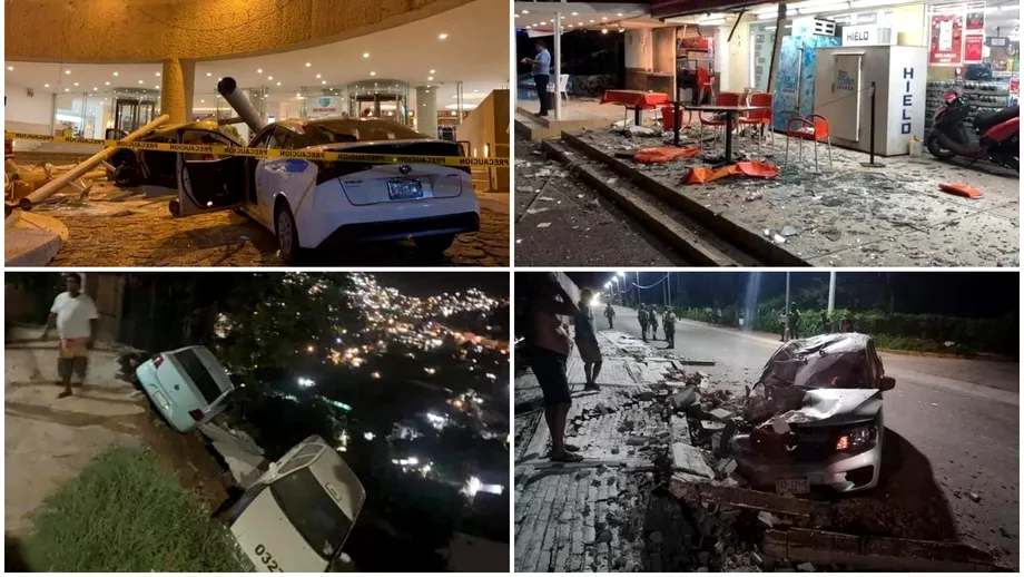 Imagini infioratoare surprinse in timpul cutremurului din Mexic Ajutor Ce Dumnezeu se intampla Video