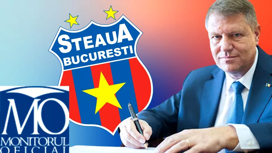 Cand va putea promova de fapt CSA Steaua in SuperLiga Iohannis ar trebui sa lucreze in weekend ca sa promulge legea lui Vasile Dancu