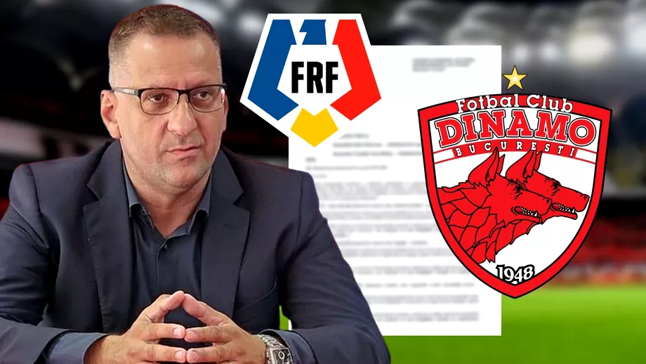 Veste mare pentru Dinamo Adresa de ultima ora de la FRF referitor la restantele financiare Exclusiv