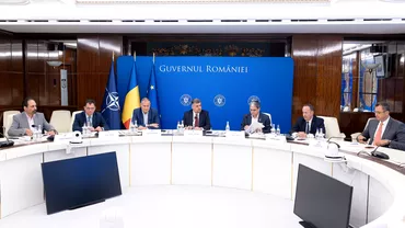 Marcel Ciolacu si trei ministri discutii la Bruxelles in privinta PNRR Negocieri pe deficit si pensiile speciale