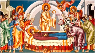 Calendar Ortodox 15 august 2022 Sarbatoare importanta cu cruce rosie Sfanta Maria Mare
