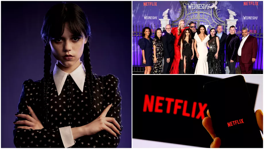Cand va aparea sezonul 2 al serialului Wednesday Productia a ajuns rapid pe primul loc pe Netflix
