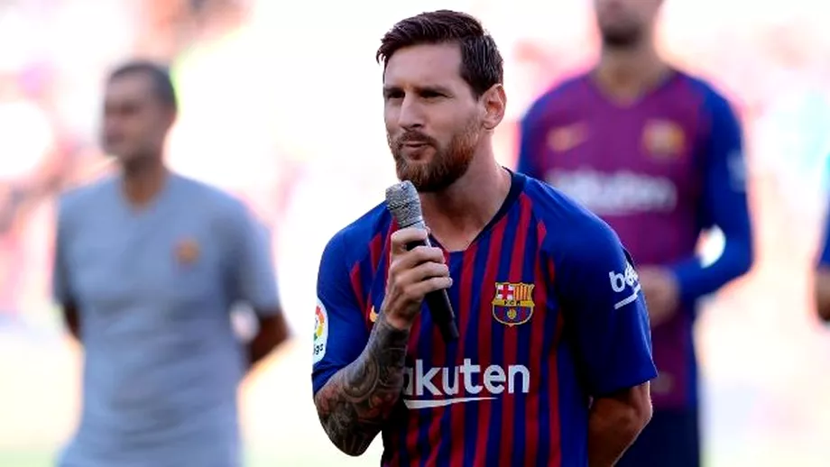 Discursul lui Messi dupa ce a devenit capitanul Barcelonei Ce lea promis catalanilor noul lider