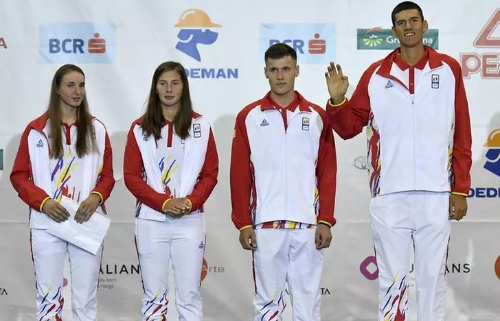 Canotorii Florin Arteni Fîntînariu, Laurenţiu Alexandru Danciu, Tabita Maftei şi Alina Maria Baleţchi au adus două medalii, una de argint și alta de bronz, la Jocuile Olimpice de tineret