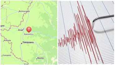 Cutremur in Romania miercuri 8 noiembrie 2023 Seism la mica adancime in vestul tarii