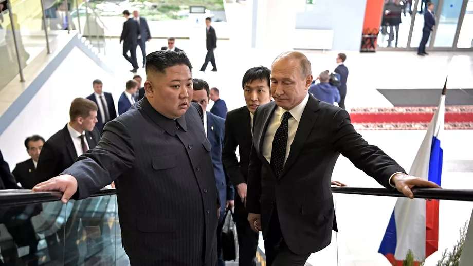 Cei poate oferi Kim Jongun lui Vladimir Putin si invers Rusia  in foame de obuze Coreea de Nord  in foame