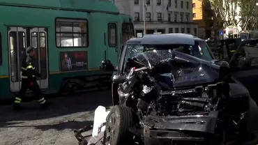 Ciro Immobile accident grav la Roma Automobilul sau a fost facuta praf de un tramvai Atacantul petrecea in masina inainte de impact Update