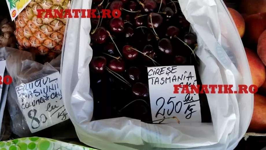 Scandalos Cum a ajuns sa coste 250 lei un kilogram de cirese desi Romania e in topul producatorilor europeni