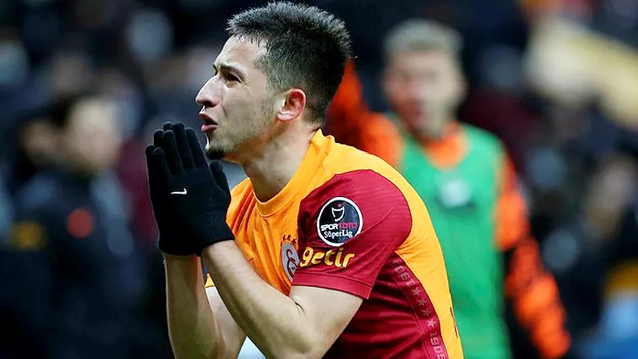 Turcii anunta plecarea lui Olimpiu Morutan de la Galatasaray A jucat cu frana de mana trasa