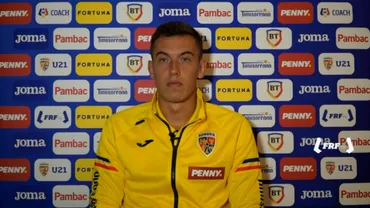 Alexandru Isfan increzator inaintea meciurilor U21 cu Spania si Olanda Abia astept sa marchez primul gol Video