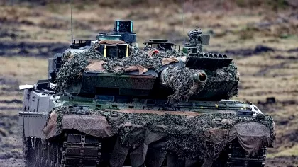 Ca la ruși, la nimeni! S-au lăudat că au distrus tancuri Leopard 2,...