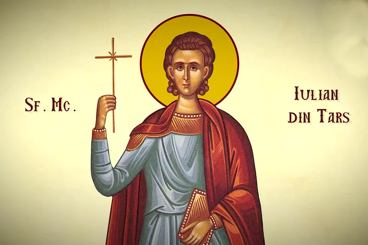 Sfântul Mucenic Iulian din Cilicia atrecut la cele veșnice la vârsta de doar 18 ani