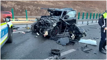 Accident cumplit pe autostrada A3 Un barbat sia pierdut viata alti doi au ajuns la spital