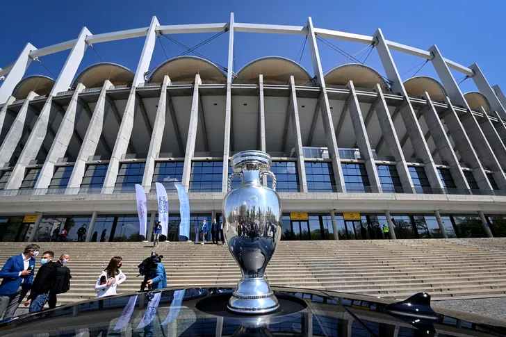 Trofeul Euro 2020, la Arena Naţională