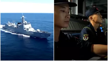 O noua mutare agresiva a Chinei O fregata si un distrugator au fost trimise in apele teritoriale ale Taiwanului