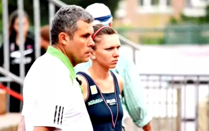 Simona Halep și Firicel Tomai, fostul său antrenor