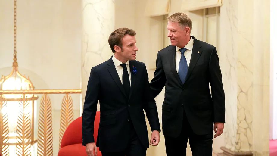 Klaus Iohannis intalnire cu Emmanuel Macron Franta este un sustinator al aderarii tarii noastre la Schengen