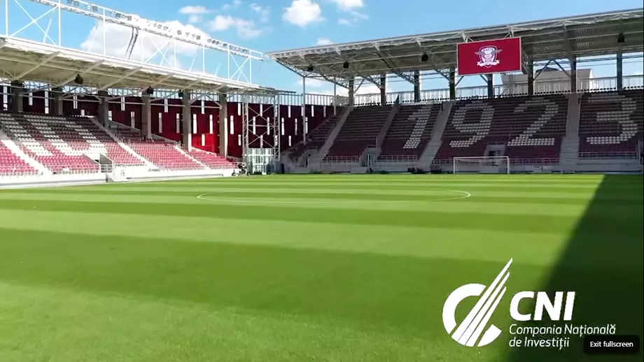 Stadionul Rapid a fost finalizat Cum arata si cand ar putea fi primul meci oficial pe noua arena Video