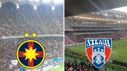FCSB e Steaua! Echipa lui Gigi Becali a umplut Arena Națională, cea a...