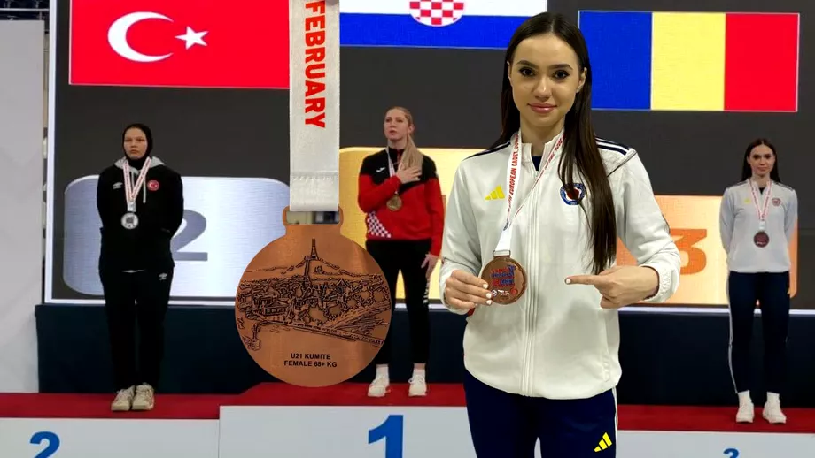 Maria Coman tocmai a castigat medalia de bronz la Campionatul European de Karate U21 La un moment dat nam putut so ducem la un concurs din cauze financiare Exclusiv