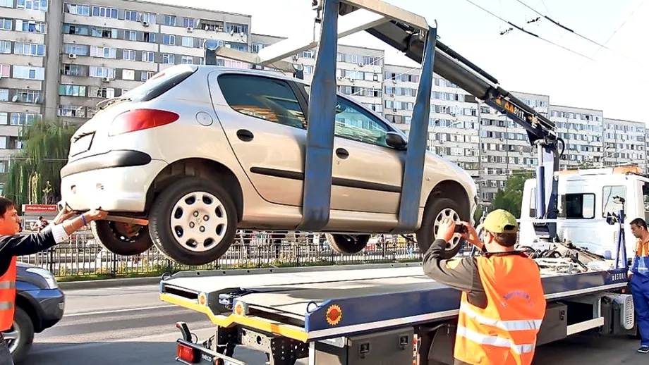 Peste 20000 de masini din Bucuresti vor fi ridicate de autoritati Care e motivul