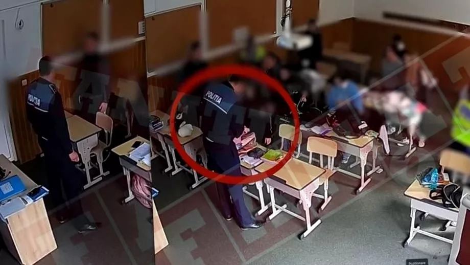 Video Elevi minori perchezitionati abuziv de arme de catre politisti intro scoala din Ilfov Un copil cu deficiente sa speriat Imi vine sa vomit