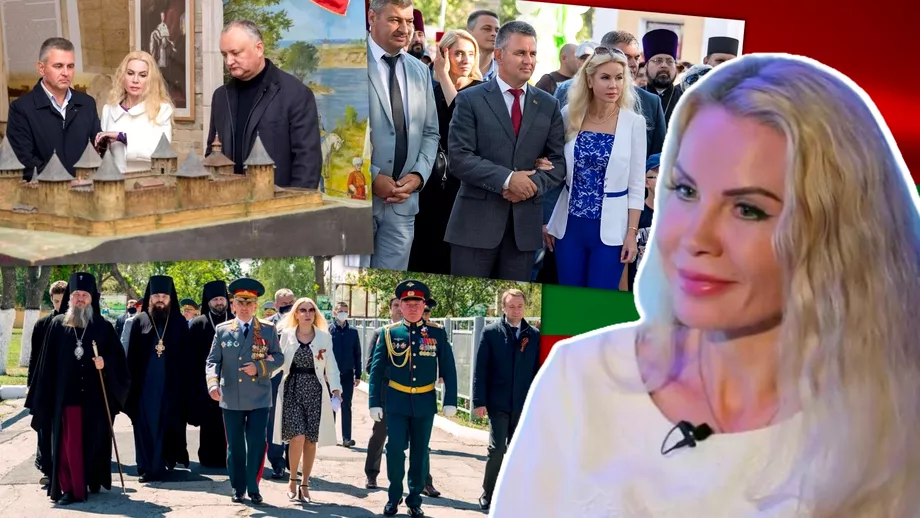 Cum arata prima doamna a Transnistriei Svetlana sotia liderului rusofil de la Tiraspol ar fi pe jumatate romanca