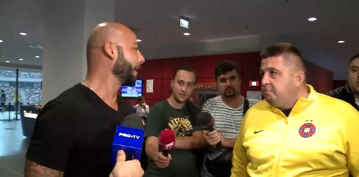 Giani Kiriţă, conflict cu un fan FCSB la derby