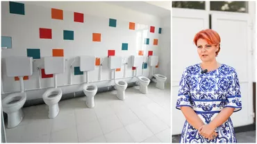 Olguta Vasilescu transeaza situatia WCurilor comune de la un liceu din Craiova Asa sunt normativele