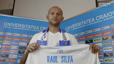 Raul Silva are planuri mari dupa ce a semnat cu Universitatea Craiova Imi doresc sa iau titlul Video
