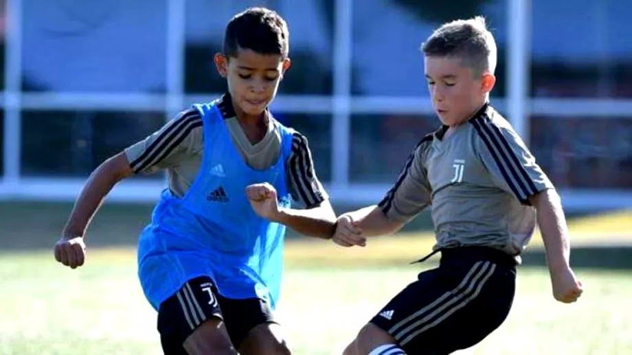 Fiul lui Cristiano Ronaldo show in Italia Cate goluri si pase decisive are la Juventus VIDEO