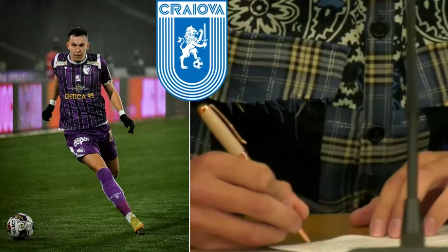 Primul transferbomba din mercato Alexandru Isfan la Universitatea Craiova Fotbalistul a fost prezentat oficial Update exclusiv