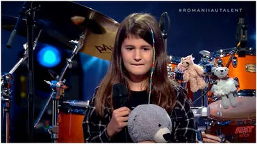 Francesca Iancu fetita care sa transformat pe scena de la Romanii au talent A facut spectacol la doar 9 ani