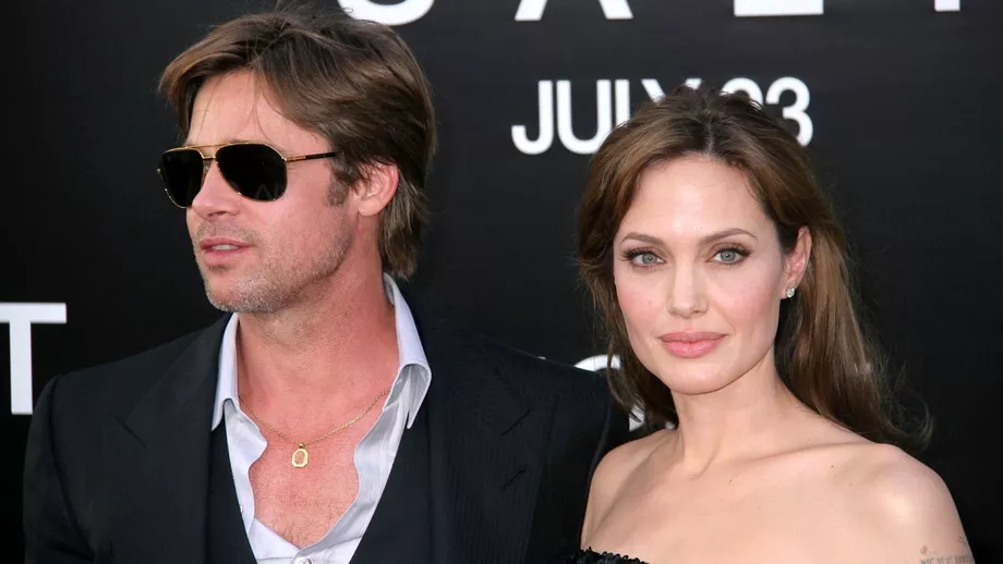 Brad Pitt acuzat de Angelina Jolie ca sia agresat copiii in timpul unei altercatii in avion La sugrumat pe unul si la lovit pe altul