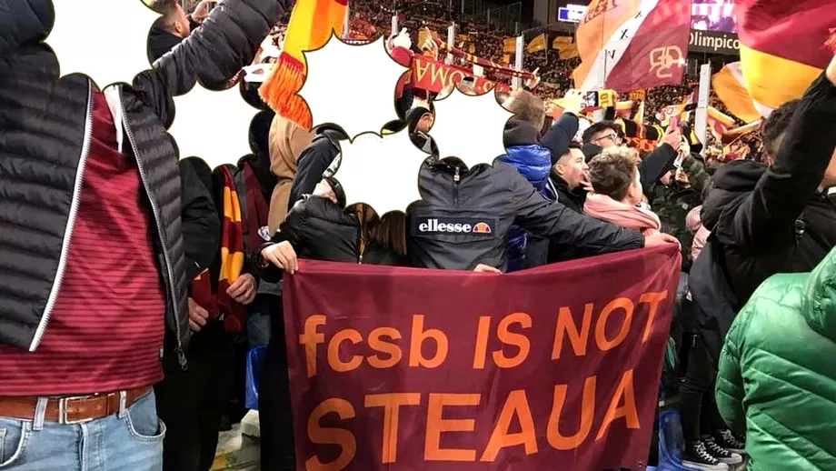 Mesajul FCSB nu este Steaua a ajuns si in Liga Campionilor La ce meci a fost afisat banerul Foto