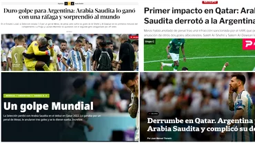 Presa din Argentina in stare de soc dupa 12 cu Arabia Saudita Impact total Messi a esuat  O lovitura mondiala