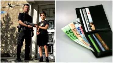Un copil de 13 ani exemplu de urmat A gasit un portofel plin cu bani Ce a facut cu acesta