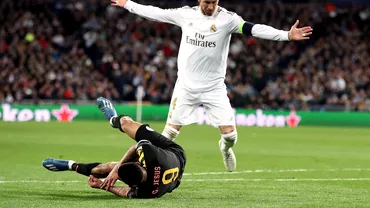 Sergio Ramos a intrat in istoria neagra a fotbalului pentru cartonasele rosii primite A batut recordul in Champions League si La Liga