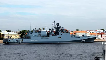 Fregata rusa Amiral Makarov ar fi fost lovita de rachetele fortelor ucrainene Kremlinul neaga dezvaluirile despre atac Update