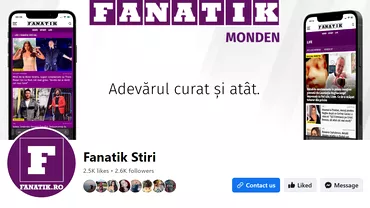 Pagina de facebook a stirilor Fanatik se rebranduieste Fanatik Stiri Mondene devine Fanatik Stiri