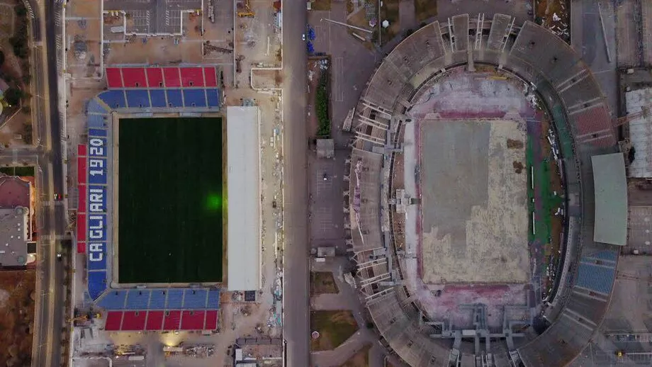 Stadion de 10 milioane de euro construit in patru luni Un roman va juca in weekend pe el