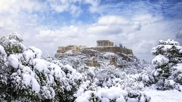 Atentionare MAE pentru cei ce vor sa calatoreasca in Grecia A fost emis cod rosu de ninsori si vijelii