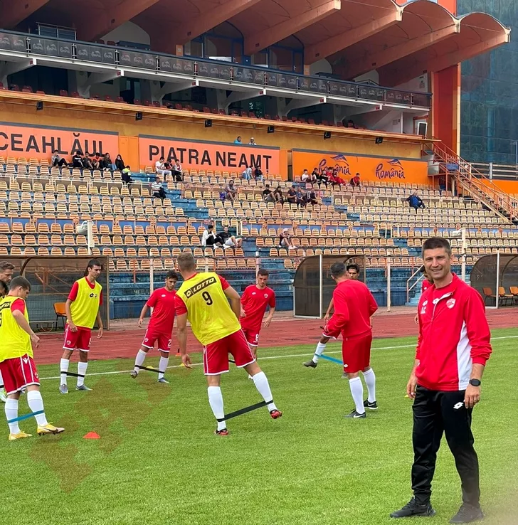 Andrei Cristea si CS FC Dinamo pe stadionul Ceahlaul din Piatra Neamt