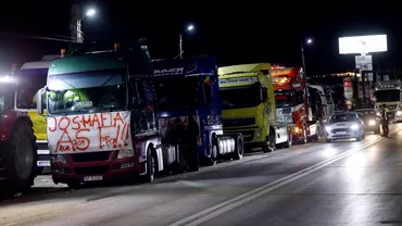 Peste 1000 de camioane blocate in Ucraina pe zeci de kilometri la PTF Siret Ce se intampla la Isaccea