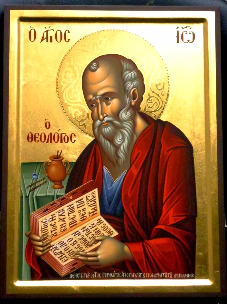 Sfântul apostol Ioan. Sursa foto:doxologia.ro