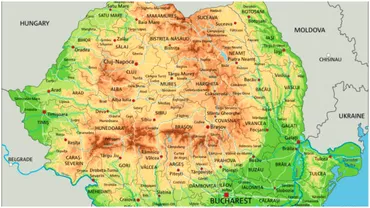 Cum arata Romania in primul atlas geografic modern E ireal cat de mare era tara noastra