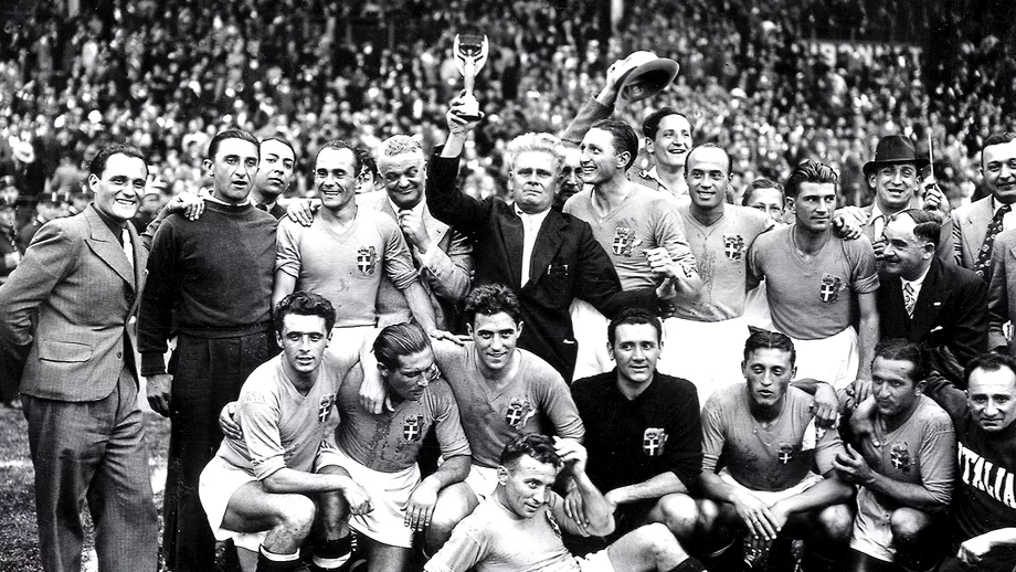 Foto Italia victorie finala pentru Mussolini Tricolorii la un pas sa rateze Mondialul din 1934