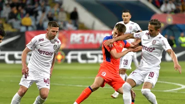 FCSB si CFR Cluj egale inaintea derbyului de pe Arena Nationala Cati jucatori dau in echipa ideala a etapei a 20a