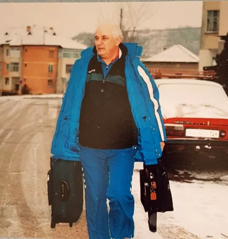 Gheorghe Tadici, mereu cu bagajele făcute. Sursa foto: arhivă personală