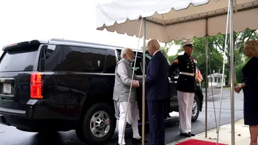 Narendra Modi primit de Joe Biden pe covorul rosu SUA si India strang randurile in fata Chinei